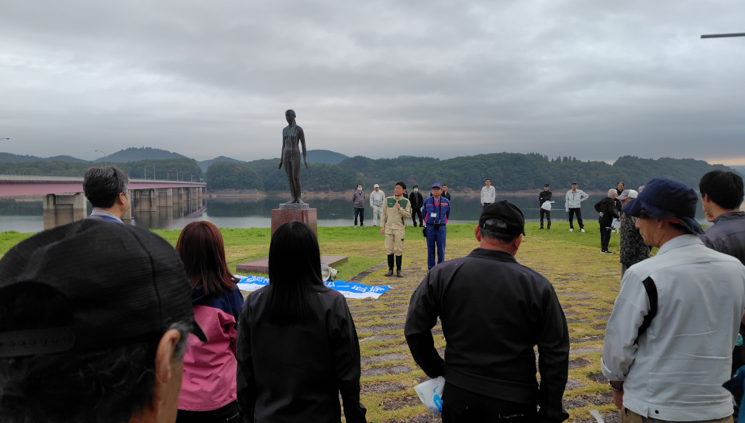 御所湖統一清掃