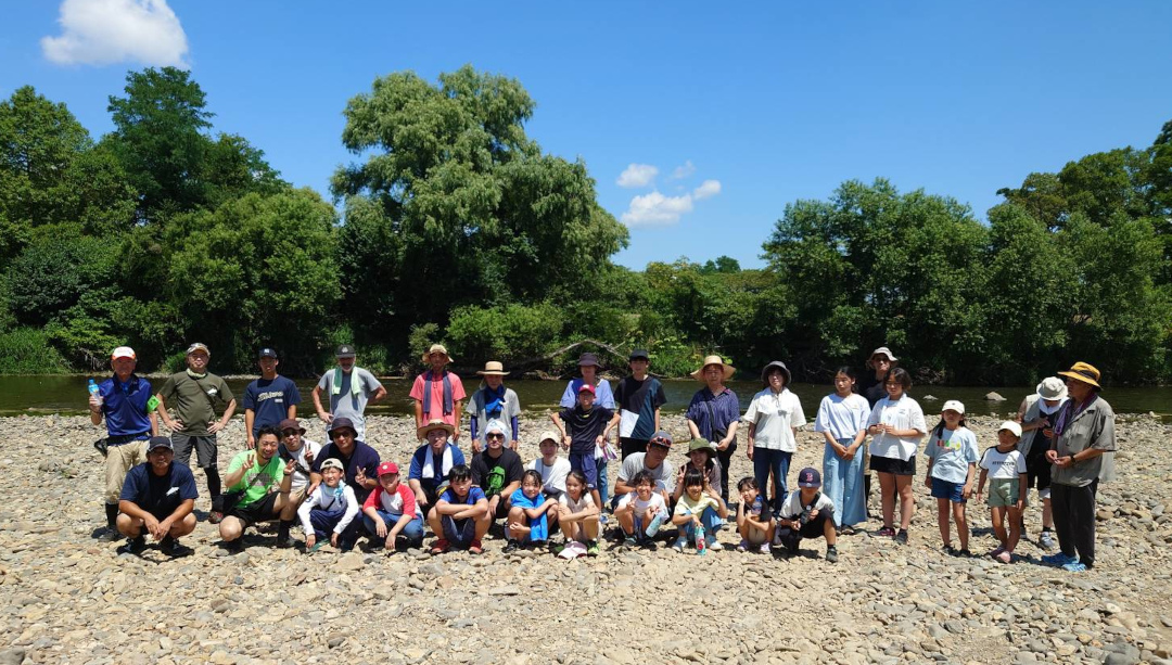 釣り大会集合写真